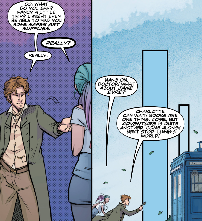 Illustration for article titled The Eighth Doctor Has His Own Doctor Who Comic Now, And It's Suitably Wonderful